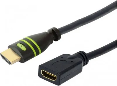 Immagine prodotto di Techly HDMI High Speed mit Ethernet Verlängerungskabel 4K 30