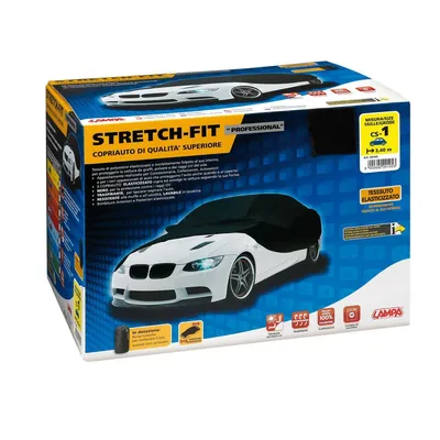 Obrázok produktu pre Strečový elastický poťah do auta CS-1 čierny Veľkosť >340 cm