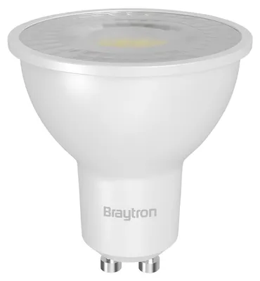 Produktbild von 10 X Braytron LED Leuchtmittel GU10 Dimmbar 6W Kaltweiß 6500K 530 lm Reflektor GU10 Ersetzt 70W Glühbirne