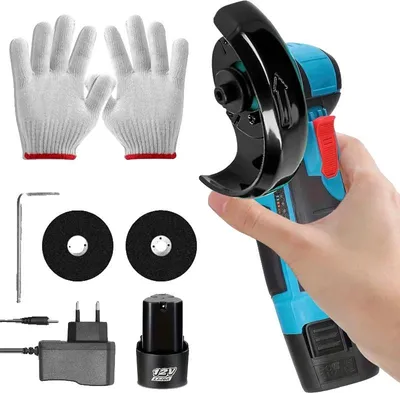 Image de Meuleuse d'angle, rechargeable, grande vitesse, Avec 1 batterie, EU