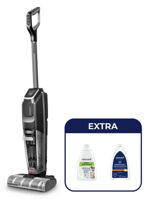 Image de BISSELL CrossWave OmniForce Edge Select, aspirateur traîneau, sans sac, noir, gris, 0,63 l, 0,44 l, plastique