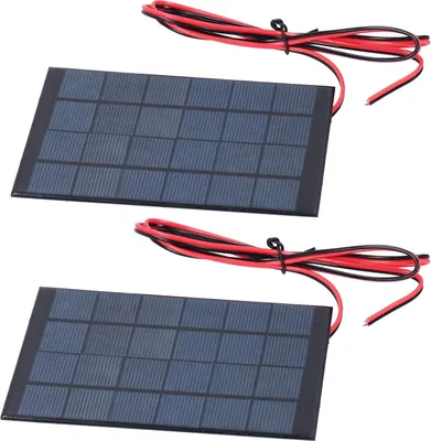 Obrázok produktu pre Mini solárny napájací modul, solárny epoxidový panel, 2W solárny panel, solárny batériový panel DC 6V, nabíjačka solárnych panelov, elektronické príslušenstvo