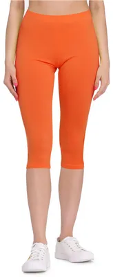 Produktbild von Bellivalini Damen 3/4 Leggings aus Viskose BLV50-148 (Orange, S)