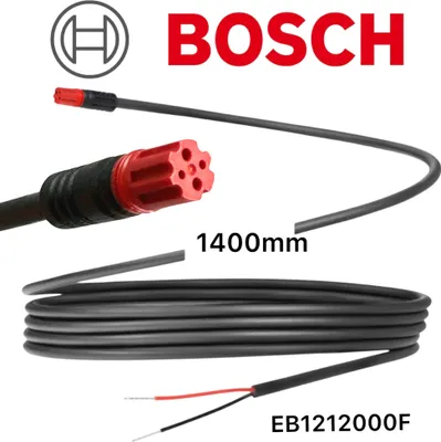 Produktbild von Bosch BES3 Ebike Motor Lichtkabel Rücklicht (BCH3330_1400) 1400mm