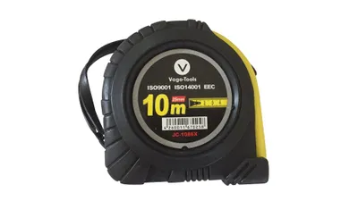 Produktbild von 1x Maßband Messband 10m Metermaß mit Rücklauf