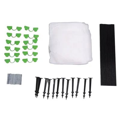 Produktbild von Gewächshaus Hoops Grow Tunnel,Lange Garten Hoops,Garten Hoops Frame,DIY Pflanze Unterstützung Garten Pfähle,Garten Hoops für Hochbeete Row Cover,Rust Free Garden Tunnel