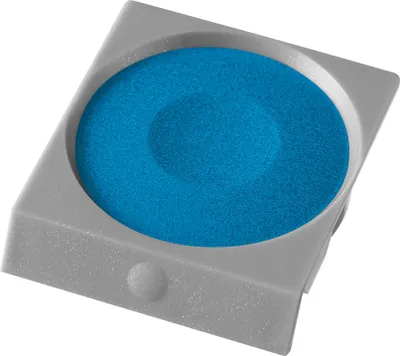 Produktbild von Pelikan Ersatz Deckfarben 735K cyanblau (Nr. 128)
