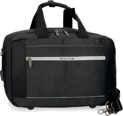Produktbild von Reisetasche MOVOM Trimmed Schwarz, 40x20x25cm, 5173822