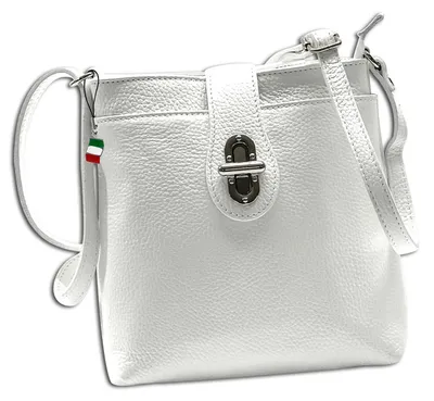 Produktbild von Tasche weiß Florence Leder OTF828W