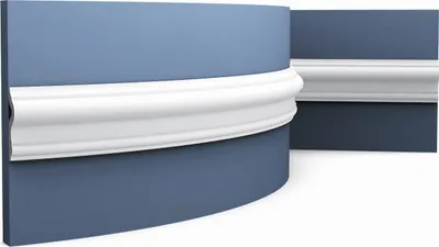 Produktbild von Orac Decor PX202F AXXENT flexible Wandleiste Zierleiste Stuckleiste 2 m