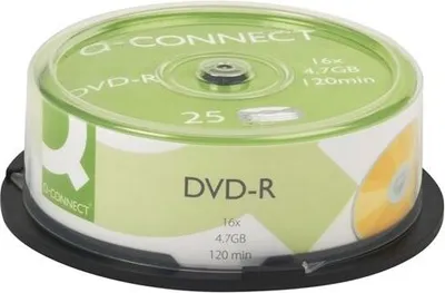 Obrázok produktu pre DVD-R Q-Connect - 4.7 GB, box 25 ks