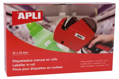 Produktbild von Apli 1 Line 8 Digits Etikettiermaschine Kinder One Size