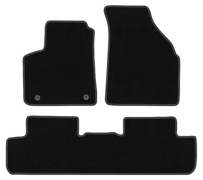Immagine prodotto di Tappetini in moquette per Chevrolet Tacuma 2000-2011 (monovolume) – set 4 pezzi, neri, su misura – Wielganizator BASIC