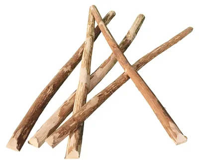 Produktbild von Zaunlatten Haselnuss - 150cm 10 Stück - Holzlatten für rustikale Zäune