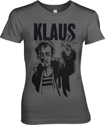 Produktbild von The Umbrella Academy - Klaus Girly Tee - X-Large - DarkGrey