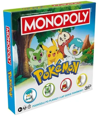 Obrázek produktu pro Monopoly Pokémon Edition, 8 rok/roky, 35 min