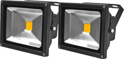 Produktbild von Greenmigo 2 Stücke 20W LED Strahler Fluter Kaltweiß Kaltweiss Objektbeleuchtung Außenstrahler Wandstrahler Flutlichtstrahler Scheinwerfer Gartenlampe IP65 85V-265V