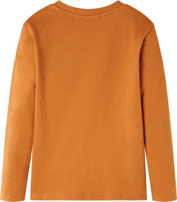 Produktbild von vidaXL Kinder-Langarmshirt Dunkelocker 128