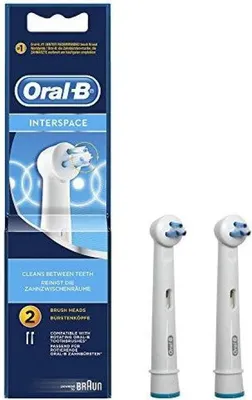 Produktbild von Oral-B 80782592 Zahnbürstenkopf 2 Stück Schwarz
