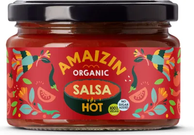 Zdjęcie produktu dla SOS SALSA PIKANTNY BEZGLUTENOWY260 g - AMAIZIN
