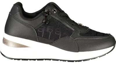 Zdjęcie produktu dla Laura Biagiotti Damskie Czarne Buty Sportowe
