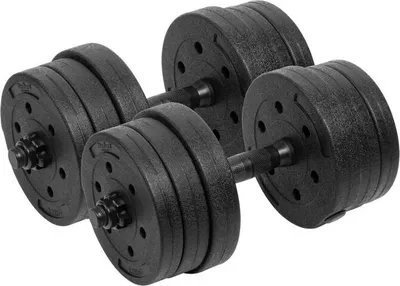 Obrázek produktu pro Rebel RBA-2328 Nastavitelné činky 2 x 10 kg, černé