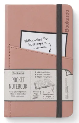 Immagine prodotto di Notatnik A6 Bookaroo Journal Pocket Pudrowy
