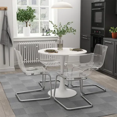 Obrázek produktu pro Jídelní stůl Vicco Carl Bílá 80 x 80 cm, Model 52002