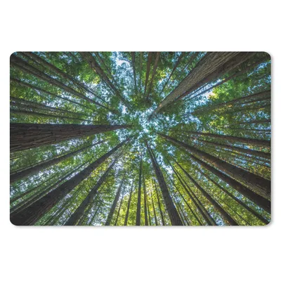 Obrázok produktu pre Podložka pod myš - Les - listy - stromy - 27x18cm - Rohožka pod myš