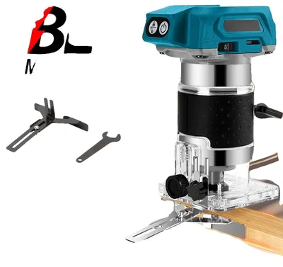 Produktbild von Holzfräse, bürstenloser Motor, mehrere Spannzangen Größen, Keine Batterie
