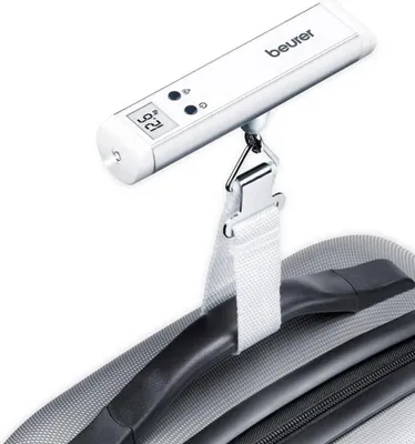 Immagine prodotto di Beurer con torcia, adatto anche per pesare altri oggetti come pacchi, lunghezza nastro: 22,5 cm (732.10 / BHLS010)