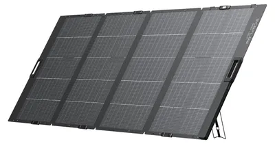 Obrázek produktu pro EcoFlow 400W Lightweight Solar Panel, 400 W, 400 W, 39.3 V, Monokrystalický křemík, Podlaha, Černá