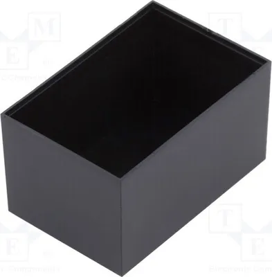Produktbild von 5x Gehäuse: zum Eingießen Z: 25mm  Y: 45mm X: 30mm  schwarz G453025B  A Eingießgeh