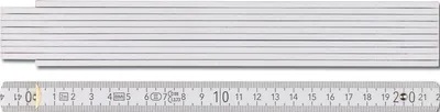 Zdjęcie produktu dla Linijka 9072 dł.2m szer.16mm mm/cm EG III buk biały BMI