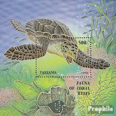 Produktbild von Briefmarken Tansania 1995 Mi Block280 (kompl.Ausg.) postfrisch Meerestiere