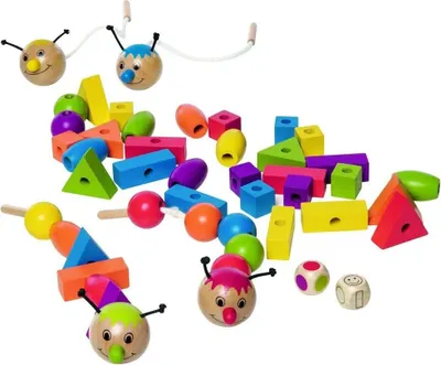 Obrázek produktu pro Beleduc navlékací dřevěná hračka Rondo Vario Multicoloured 22481