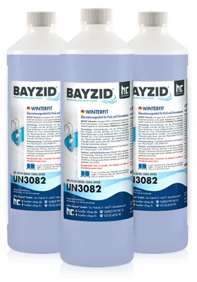 Produktbild von 3x1 L BAYZID® Winterfit Überwinterungsmitte gegen Algen und Kalk im Pool
