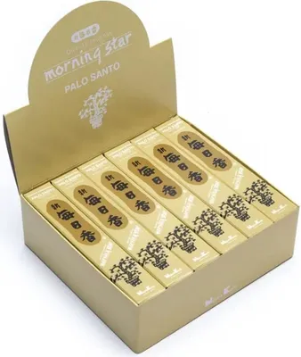 Immagine prodotto di Incenso Stella Del Mattino Palo Santo - Confezione Da 12 Pz. 20g