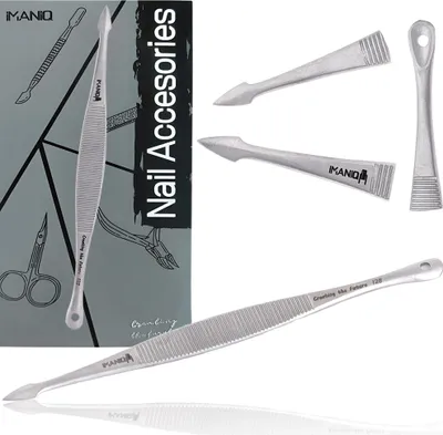 Obrázek produktu pro Nástroj lžička na odstranění černých teček pupínků a akné z nerezové oceli do salonu SPA