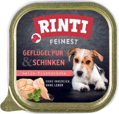 Produktbild von Rinti - Feinest 11x150g  |  Geflügel Pur & Schinken