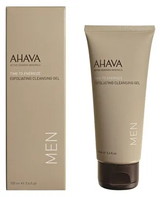 Image de Ahava Men T.T.E. Gel nettoyant exfoliant 100 ml