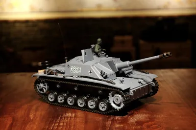 Produktbild von RC Panzer "Sturmgeschütz III"  1:16 Grau