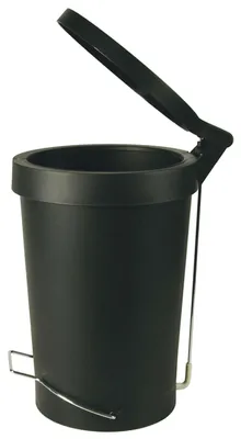 Image de Authentics Tip, Poubelle à pédale, Poubelle, PP, inox, noir, 30 L, 1092099