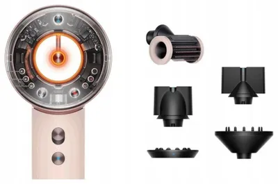 Obrázok produktu pre Dyson Supersonic Nural, 13,3 L/s, 28 °C, 100 °C, Ružová, Ružové zlato, 2,62 m, Malajzia