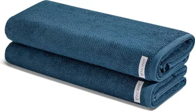 Produktbild von Ross Selection 2 X Duschtuch im Set Frottee aus Bio Baumwolle 540 g/m², Weich saugstark und schnell trocknend, Gewebte Bordüre in vielen Farben