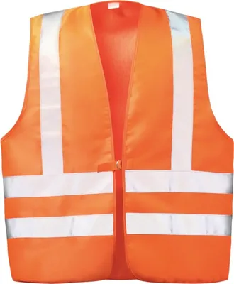 Produktbild von WicaTex Warnweste Wilfried, Gr. L, Textil, orange, 2230288000