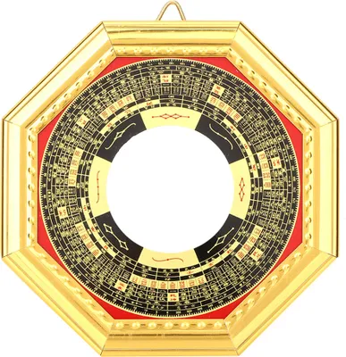 Productafbeelding van Traditionele Chinese Bagua-spiegel, 13,5 cm, convex, voor geluk in huis en bedrijf