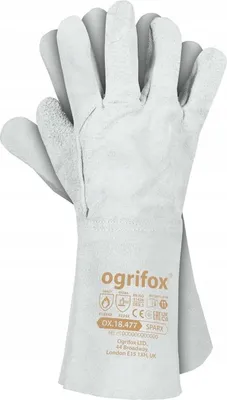 Zdjęcie produktu dla Rękawice spawalnicze skórzane TIG długie mocne OGRIFOX OX-SPARX r.11 XXL
