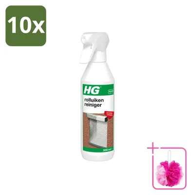 Produktbild von 10 x HG Rolladenreiniger - Gründliche Reinigung - 500 ml - Sparpackung - 10 Stücke