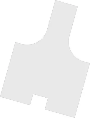 Produktbild von Nähschablone für Handtaschen Flexibel PET 30 cm Transparent